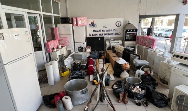 Organize hırsızlık çetesi çökertildi