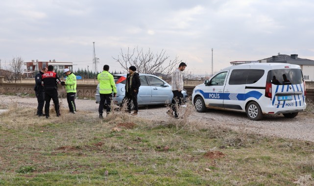 Polisten kaçarken duvara çarpıp kaza yapınca yakalandı