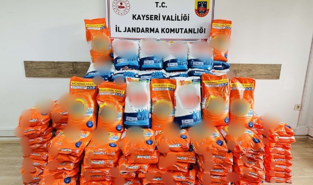 Sahte temizlik malzemesi tüccarı yakayı ele verdi