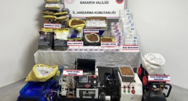 Sakarya’da 29 bin 600 makaron ele geçirildi