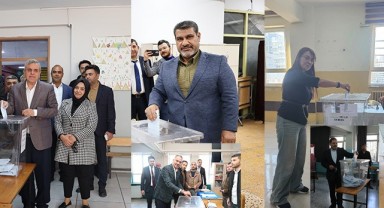 Şanlıurfa'da ilk oylar kullanıldı