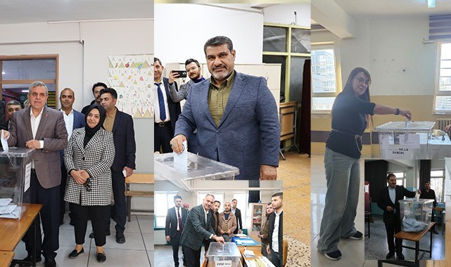 Şanlıurfa'da ilk oylar kullanıldı
