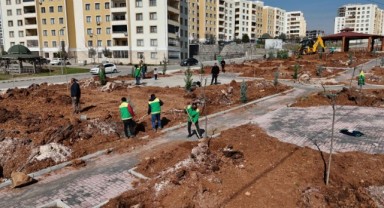 Seyrantepe'de 21 bin metrekarelik alanda park yapılıyor