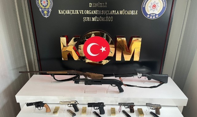 Silah kaçakçılığı operasyonu: 3 gözaltı