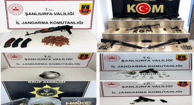Siverek’te 10 günlük operasyon! çok sayıda mühimmat yakalandı