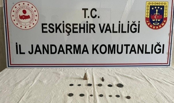 Tarihi eser satan şüpheli jandarma tarafından yakalandı