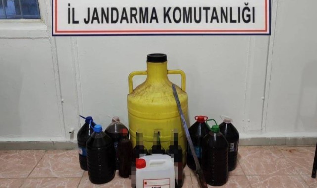 Tekirdağ'da 120 litre kaçak alkol ele geçirildi