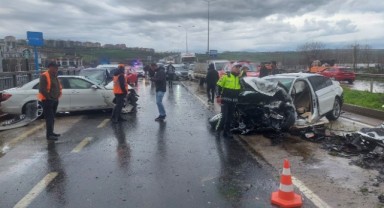 Tekirdağ’da feci kaza: 1 ölü, 2 yaralı