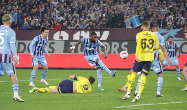 Trabzonspor: 2 - Fenerbahçe: 3