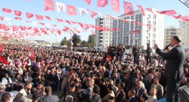 Urfa’da 160 bin kişilik miting !