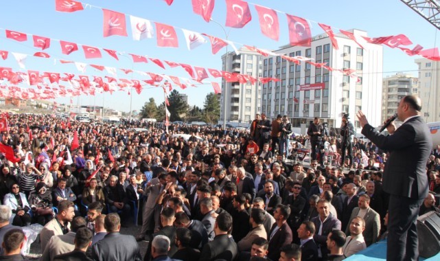 Urfa’da 160 bin kişilik miting !