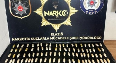 Uyuşturucu maddeyi midesinde saklamış