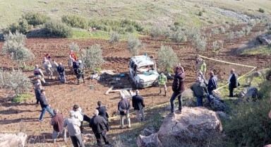 Virajı alamayan otomobil şarampole uçtu: 1 ölü