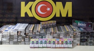 Viranşehir'de Kaçak sigara operasyonu: 850 paket sigara ele geçirildi