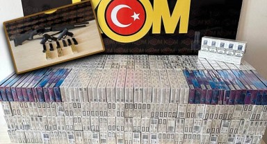 Viranşehir’de kaçakçılık uygulaması, çok sayıda mühimmat yakalandı
