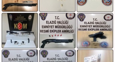 14 adet ruhsatsız silah ele geçirildi