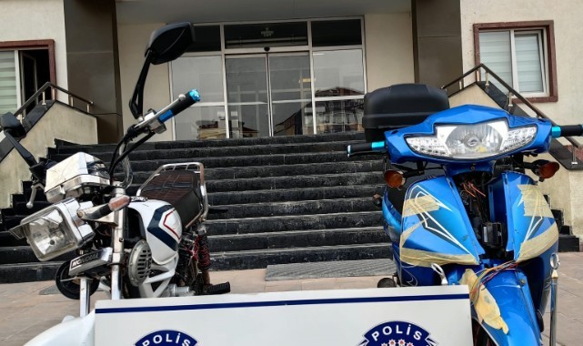 3 motosikleti çalan hırsızlar yakalandı