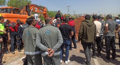 Bozova'da göçük altında kalan işçi hayatını kaybetti