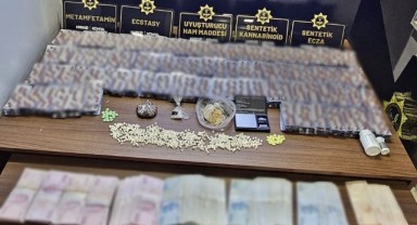 Çok sayıda uyuşturucu hap ele geçirildi: 4 tutuklama