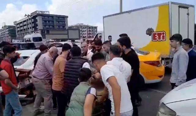 Diyarbakır’da iki otomobil çarpıştı: 1 yaralı