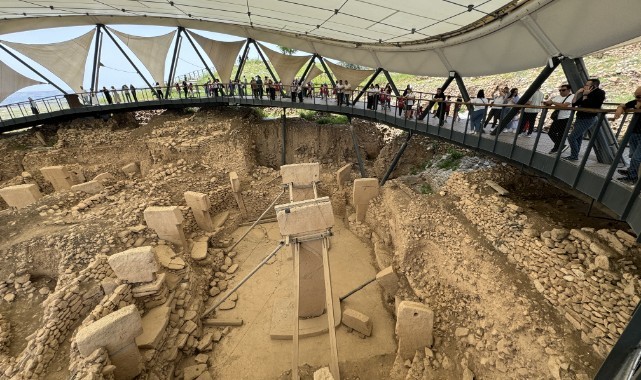 Göbeklitepe ziyaretçilerini ağırlamaya devam ediyor