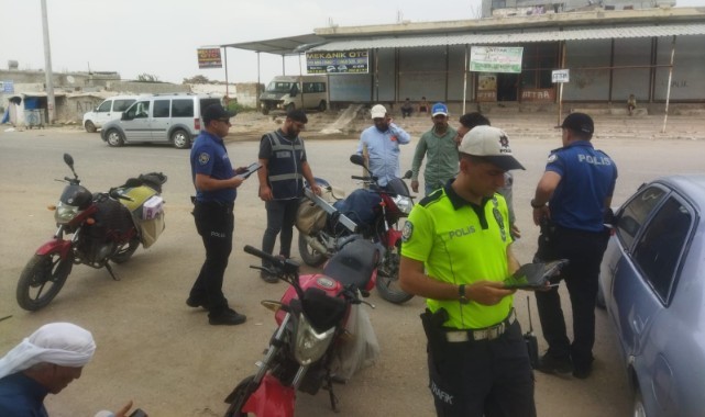Harran’da huzur ve güven denetimi! 12 araca ceza kesildi
