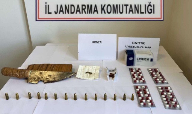 Karton bardakta ekili kenevir ele geçirildi