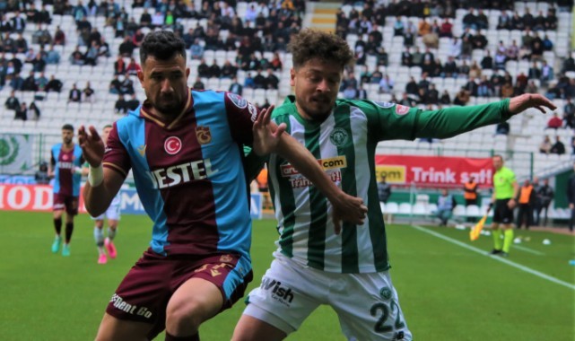 Konyaspor ile Trabzonspor 46. randevuda