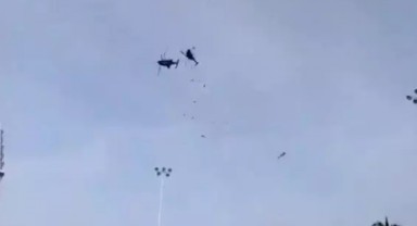 Malezya donanmasına ait helikopterler havada çarpıştı: 10 ölü
