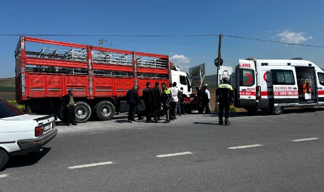 Manisa'da ATV ile kamyon çarpıştı: 1ölü