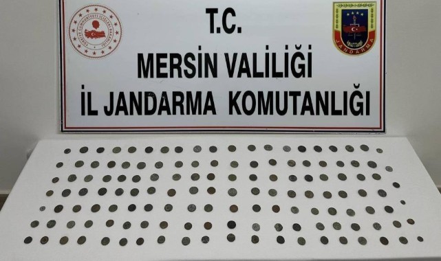 Mersin’de çok sayıda tarihi eser ele geçirildi, 2 yakalanma