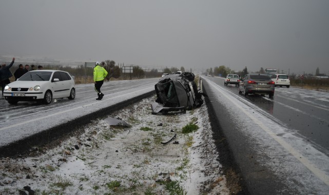 Niğde’de zincirleme trafik kazası: 8 yaralı