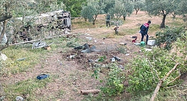 Öğrencileri taşıyan tur otobüsü devrildi: 3'ü ağır 12 yaralı