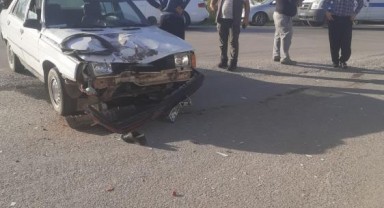 Osmaniye’de motosikletle otomobil çarpıştı: 1 yaralı