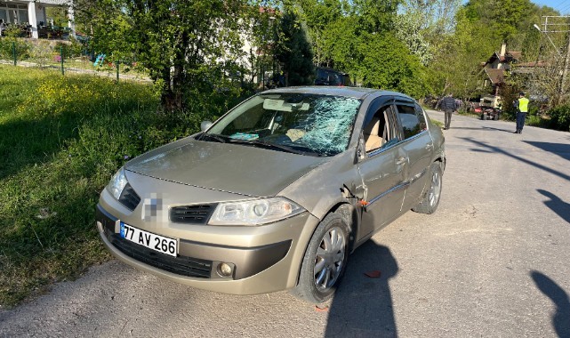 Otomobil ile ATV kafa kafaya çarpıştı: 2 yaralı