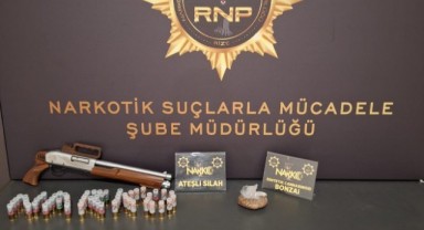 Rize’ye uyuşturucu getirmeye çalışan 2 kişi yakalandı