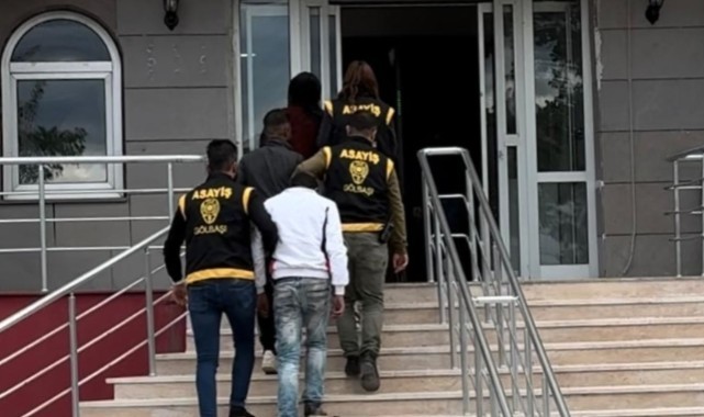Adıyaman'da hırsızlık operasyonu: 3 şüpheli tutuklandı