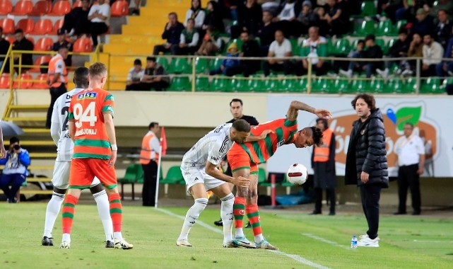 Alanyaspor: 1 - Beşiktaş: 1