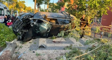 Anneannesinden izinsiz aldığı araçla kaza yaptı: 2 ağır yaralı