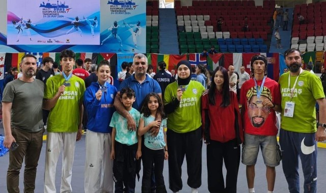 DEPSAŞ Enerji Spor kulübü madalyaları kazandı