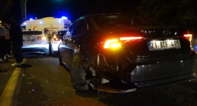 Diyarbakır’da 3 otomobil kazaya karıştı: 2 yaralı