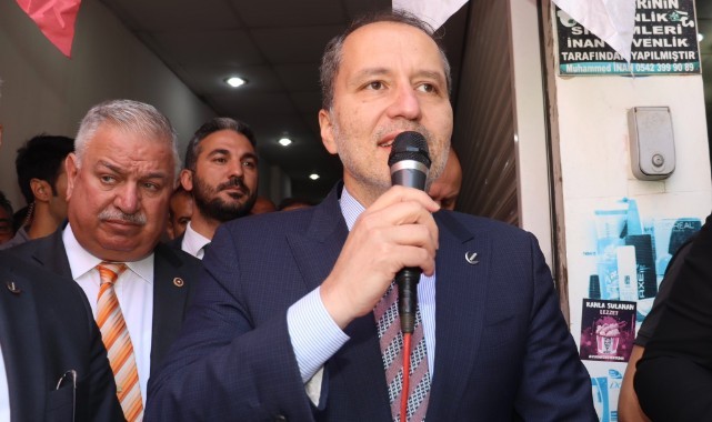 Genl Başkan Erbakan Viranşehir’de açılışlara katıldı!