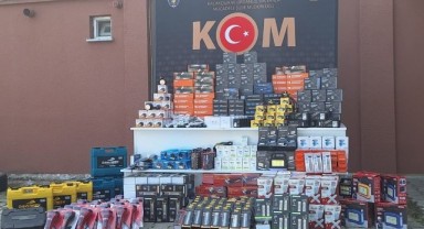 Gümrük kaçağı alkol ele geçirildi