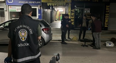 İş yerinde bacağından silahla vuruldu