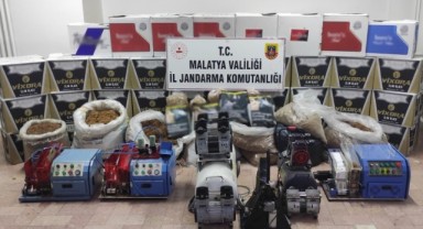 Jandarmadan kaçak sigara operasyonu