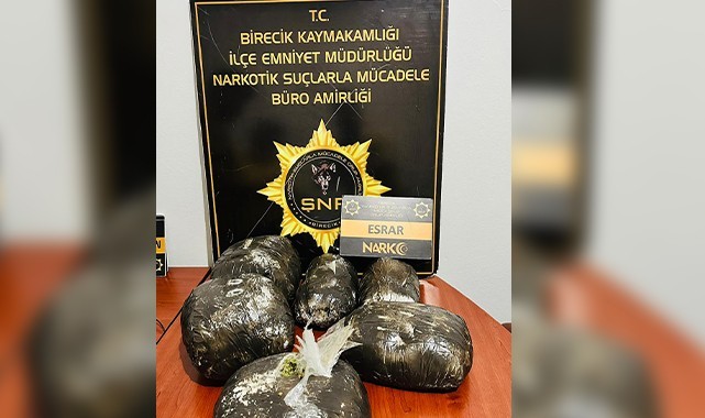 Şanlıurfa'da 7 kilo uyuşturucu ele geçirildi