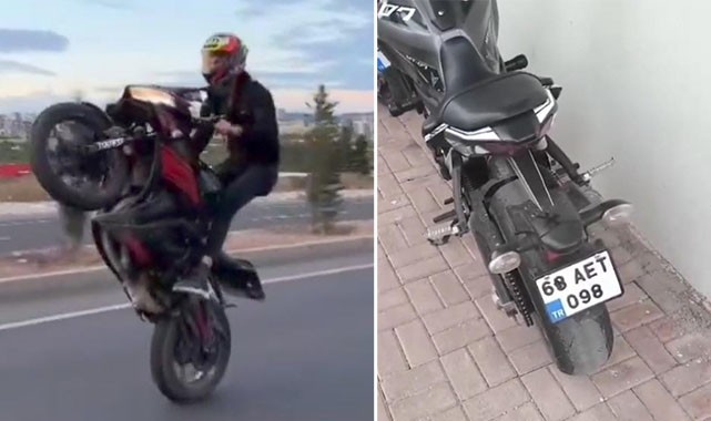 Şanlıurfa'da sürücünün plaka oyunu poliste işe yaramadı