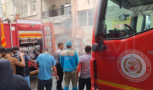 Şanlıurfa'nın o ilçesinde yangın! 4 kişi dumandan etkilendi