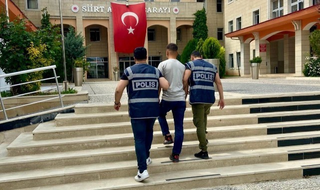 Siirt'te firari hükümlü  yakalandı
