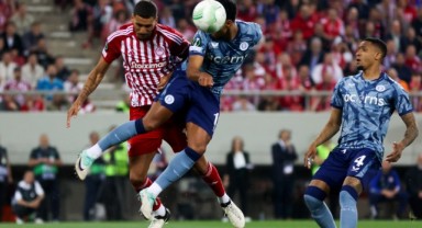 UEFA Konferans Ligi'nde Olympiakos finalde